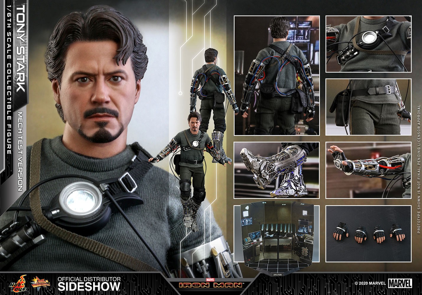 Tony Stark (Mech Test Version) Collector Edition (Prototype Shown) View 10