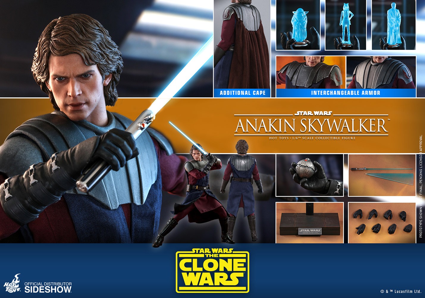 Anakin Skywalker Collector Edition (Prototype Shown) View 12