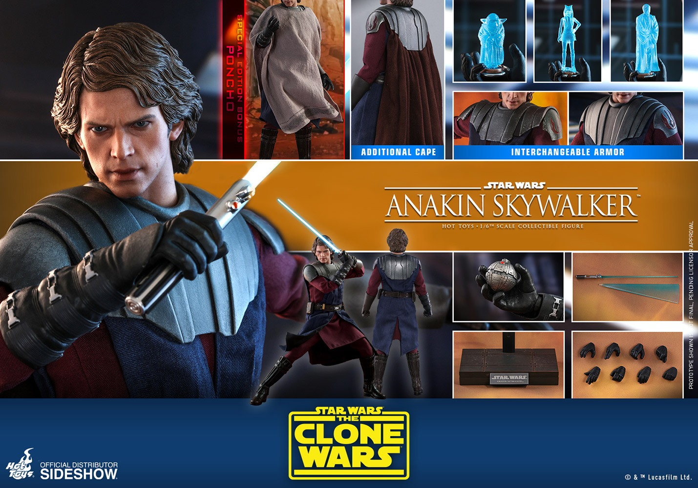 Anakin Skywalker Exclusive Edition (Prototype Shown) View 3