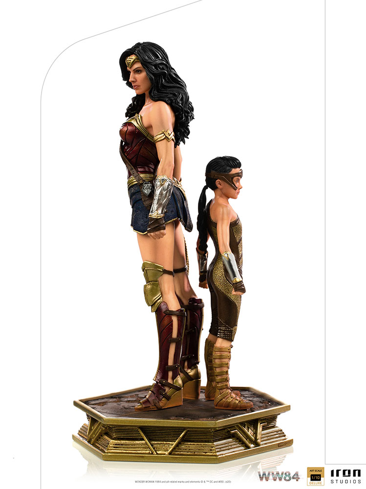 DC Comics Wonder Woman & Young Diana 1:10 Scale Statue  (Prototype Shown) View 11
