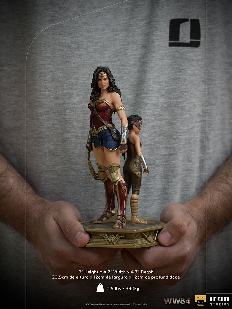DC Comics Wonder Woman & Young Diana 1:10 Scale Statue  (Prototype Shown) View 12