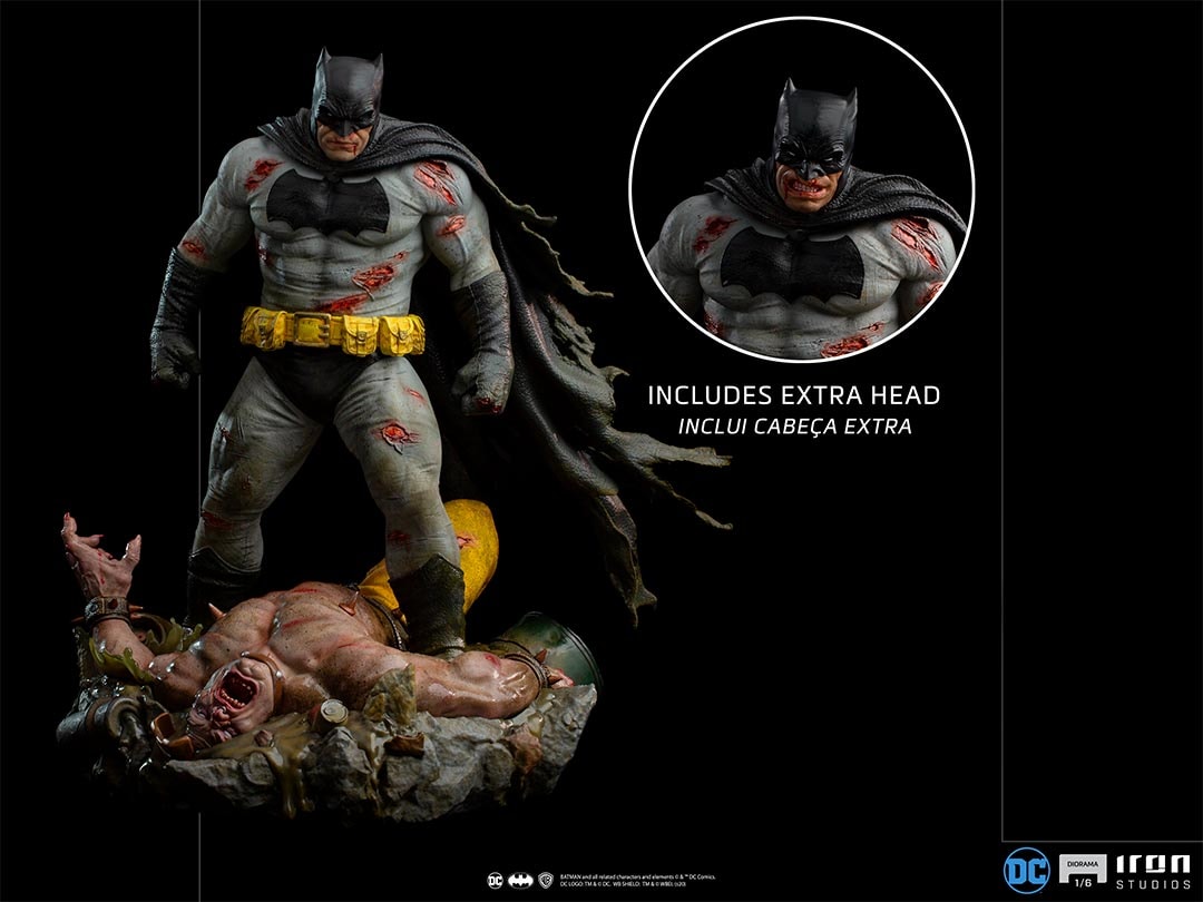 Batman: The Dark Knight Returns Sixth Scale Diorama by Iron Studios |  Sideshow Collectibles