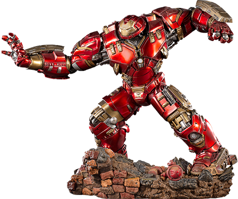 Hulkbuster Art Scale Statue by Iron Studios | Sideshow Collectibles
