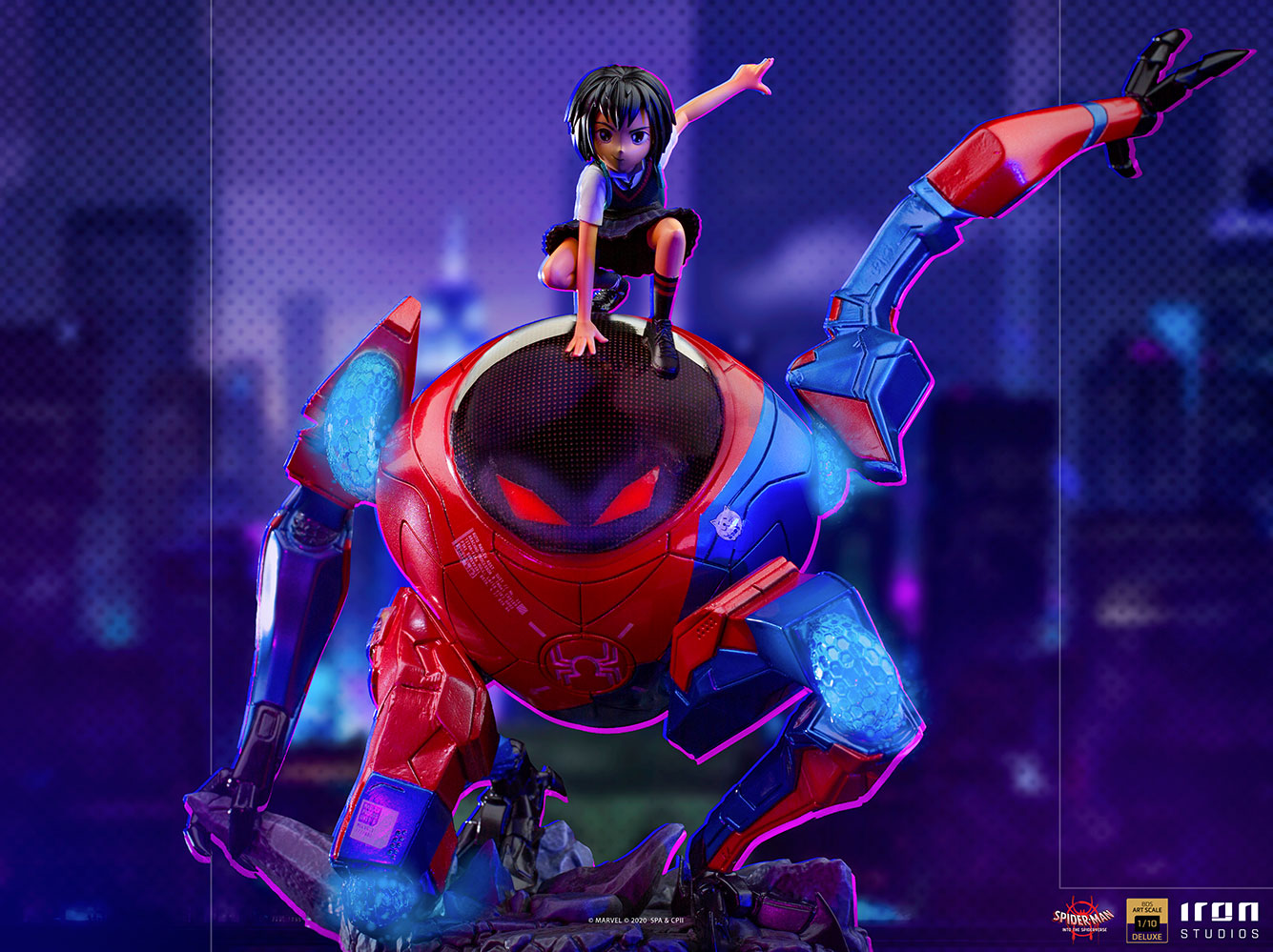 Marvel Peni Parker & SP//dr Deluxe 1:10 Scale Statue  (Prototype Shown) View 9