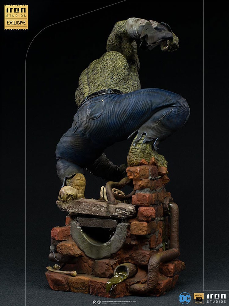 Killer Croc Deluxe 1:10 Art Scale Statue by Iron Studios