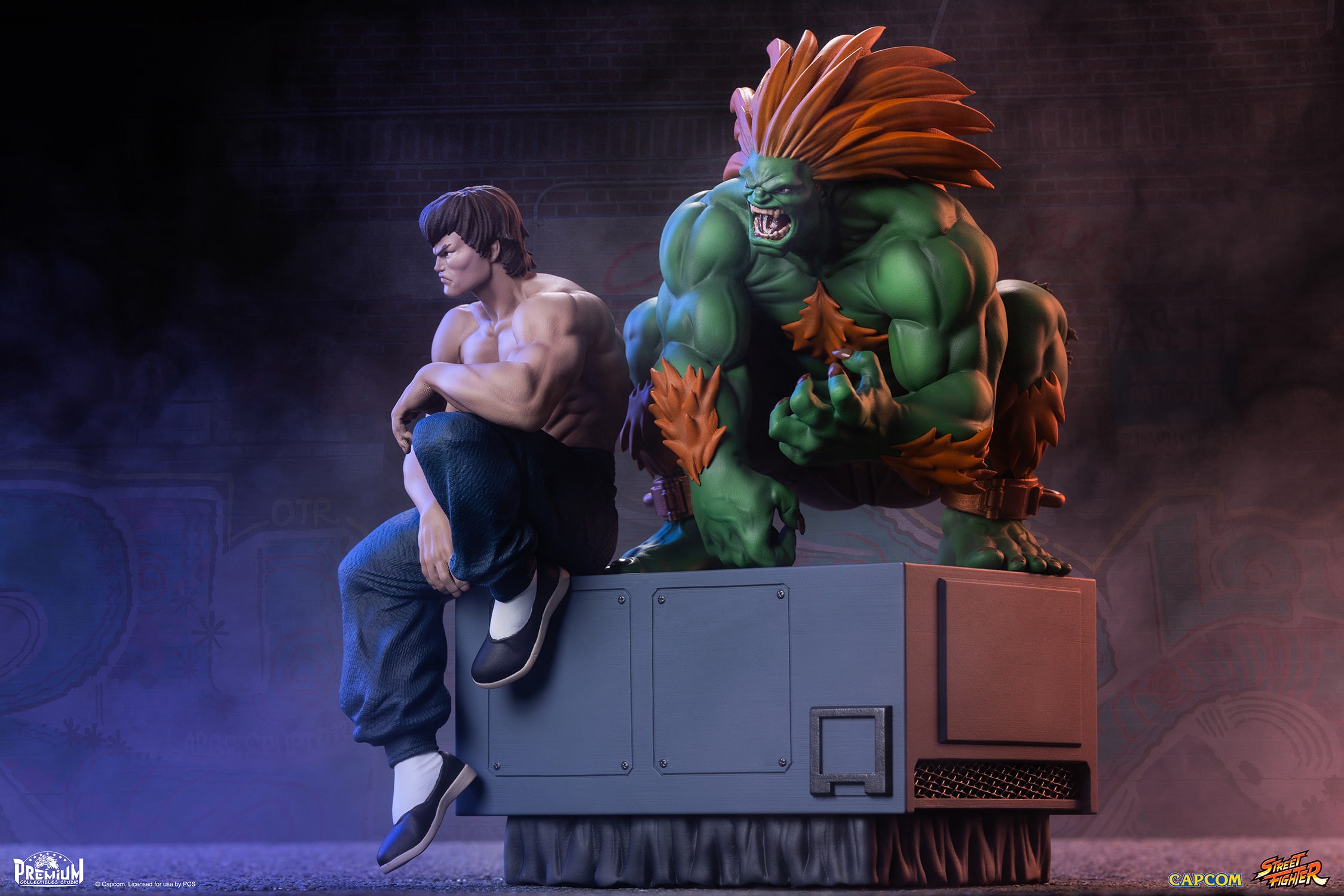 Street Fighter Street Jam M. Bison & Rolento 1/10 Scale Statue Set