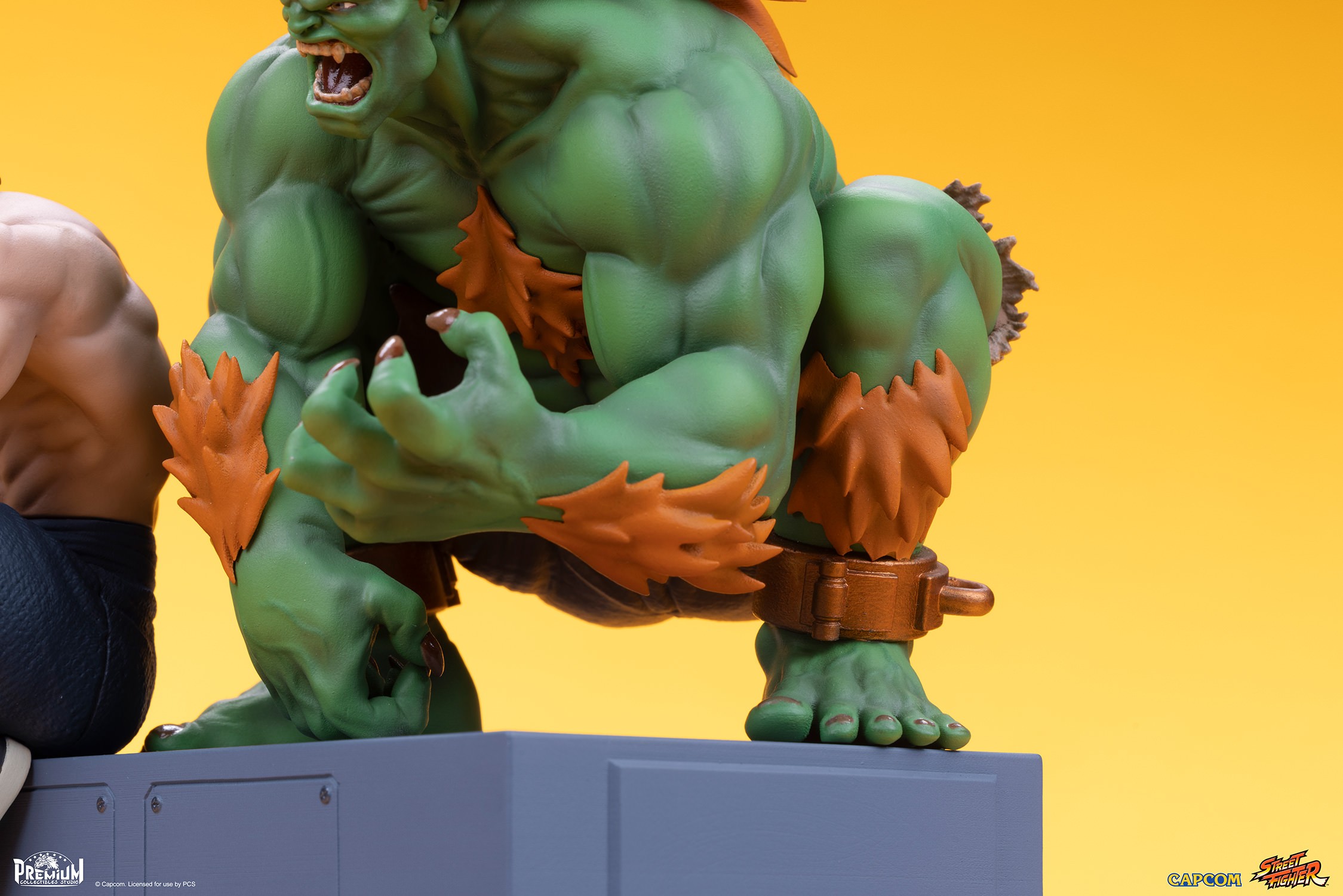 Street Fighter Blanka & Fei Long 1:10 Scale Statue  (Prototype Shown) View 19