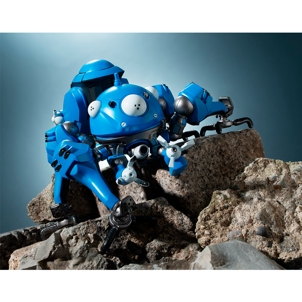 Tachikoma and Motoko Kusanagi