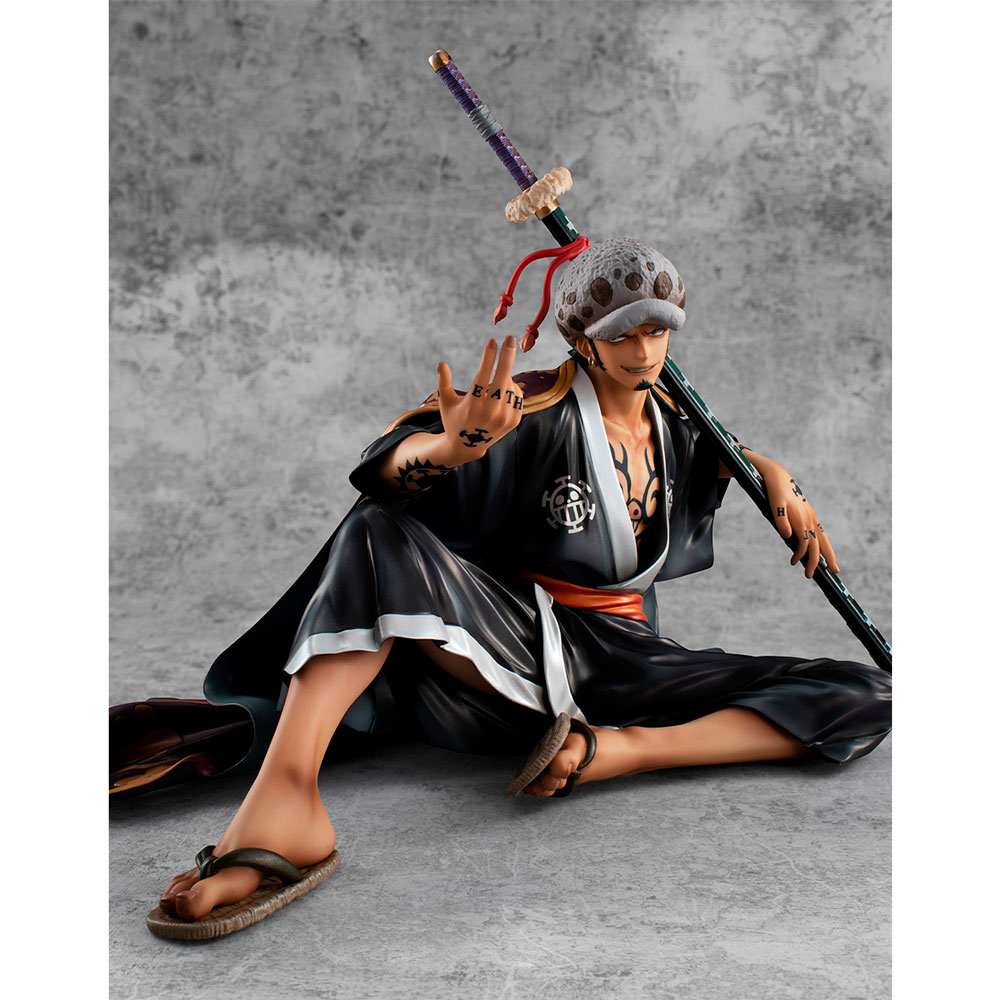 One Piece Portrait of Pirates Warriors Alliance Trafalgar Law Collectible Figure  (Prototype Shown) View 4