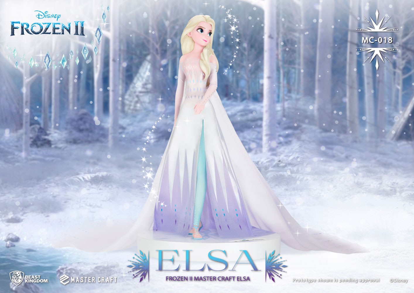 Disney Elsa Statues  (Prototype Shown) View 8