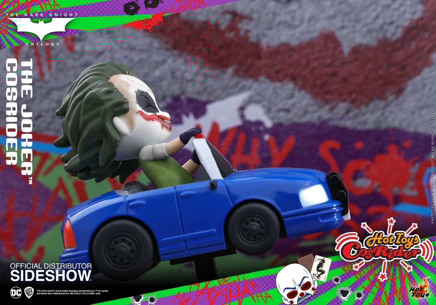 The Joker™ CosRider by Hot Toys | Sideshow Collectibles