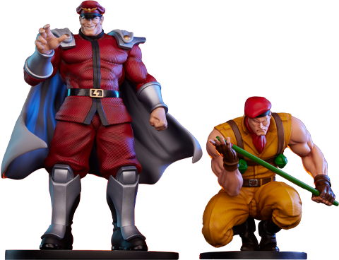 Street Fighter M. Bison & Rolento 1:10 Scale Statue  (Prototype Shown) View 14