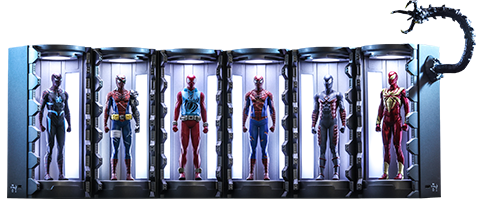 Hot toys spider man hall of armor clearance