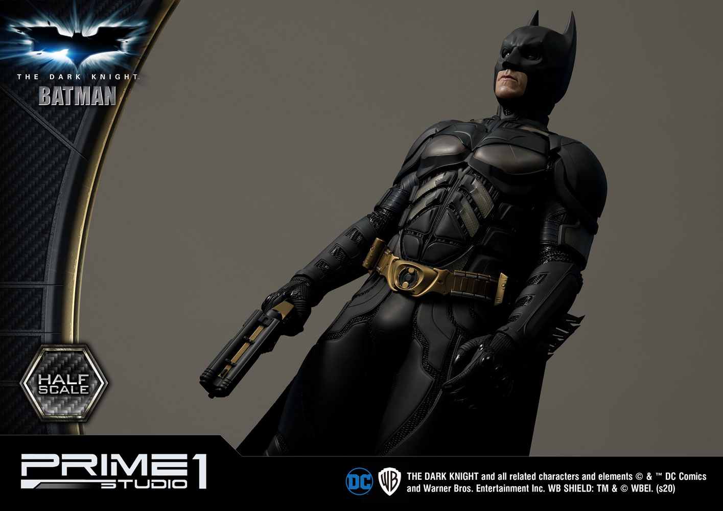 The Dark Knight Batman (Deluxe Version) 1:2 Scale Statue | Sideshow  Collectibles