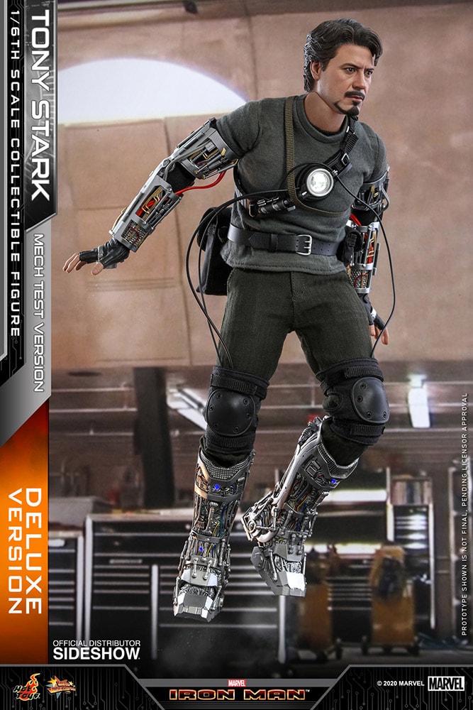 Tony Stark (Mech Test Deluxe Version - Special Edition) Exclusive Edition (Prototype Shown) View 13