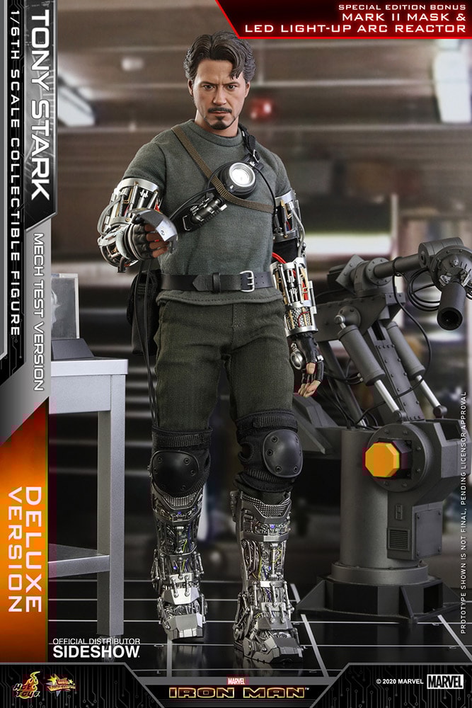 Hot toys iron man 3 tony stark armor testing version clearance