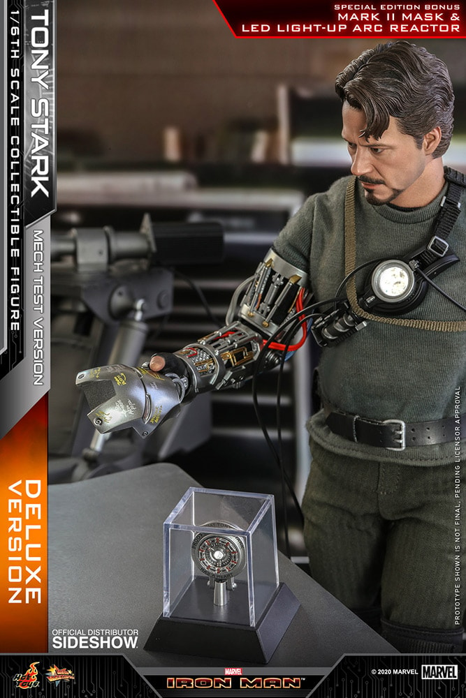 Tony Stark (Mech Test Deluxe Version - Special Edition) Exclusive Edition (Prototype Shown) View 4