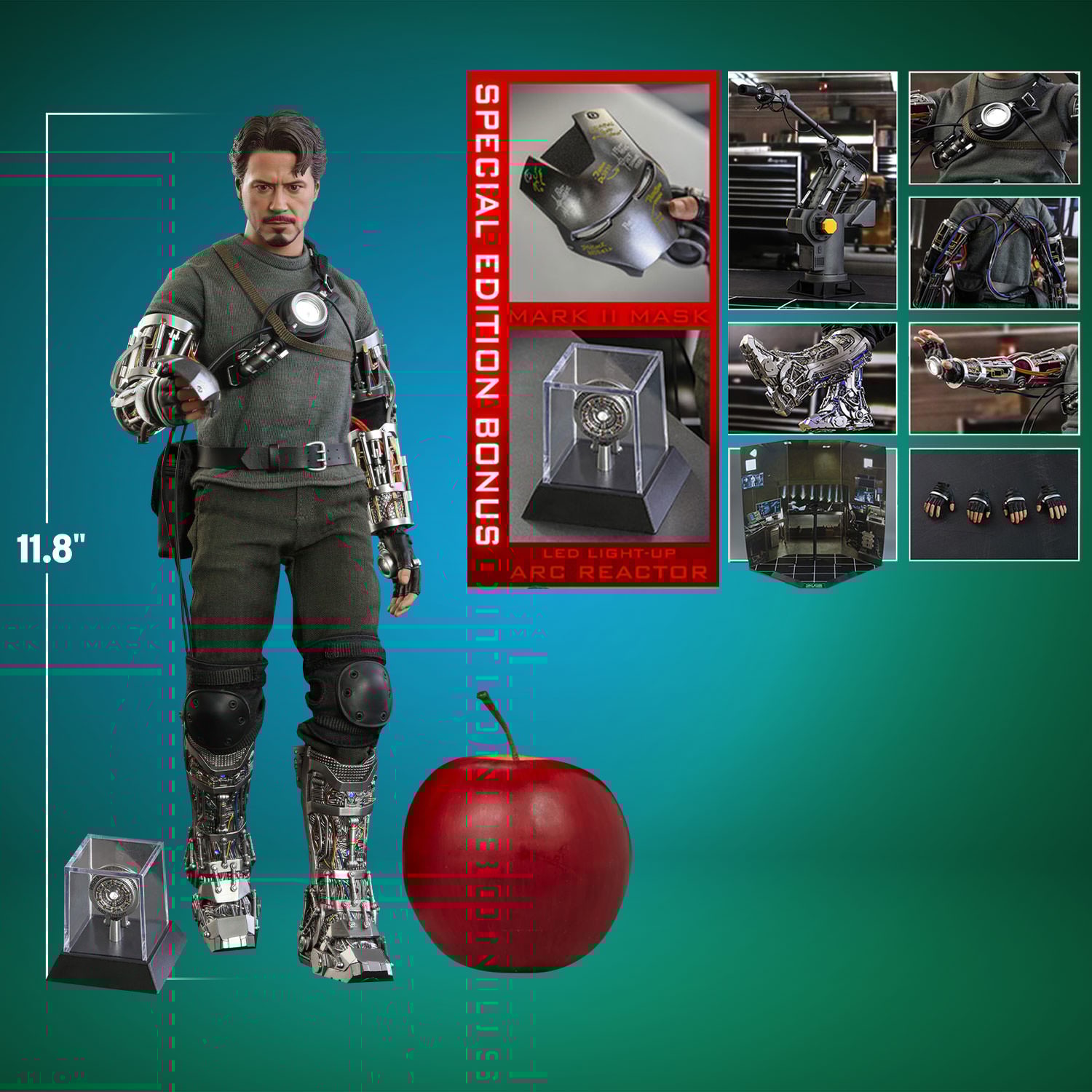 Tony Stark (Mech Test Deluxe Version - Special Edition) Exclusive Edition (Prototype Shown) View 2