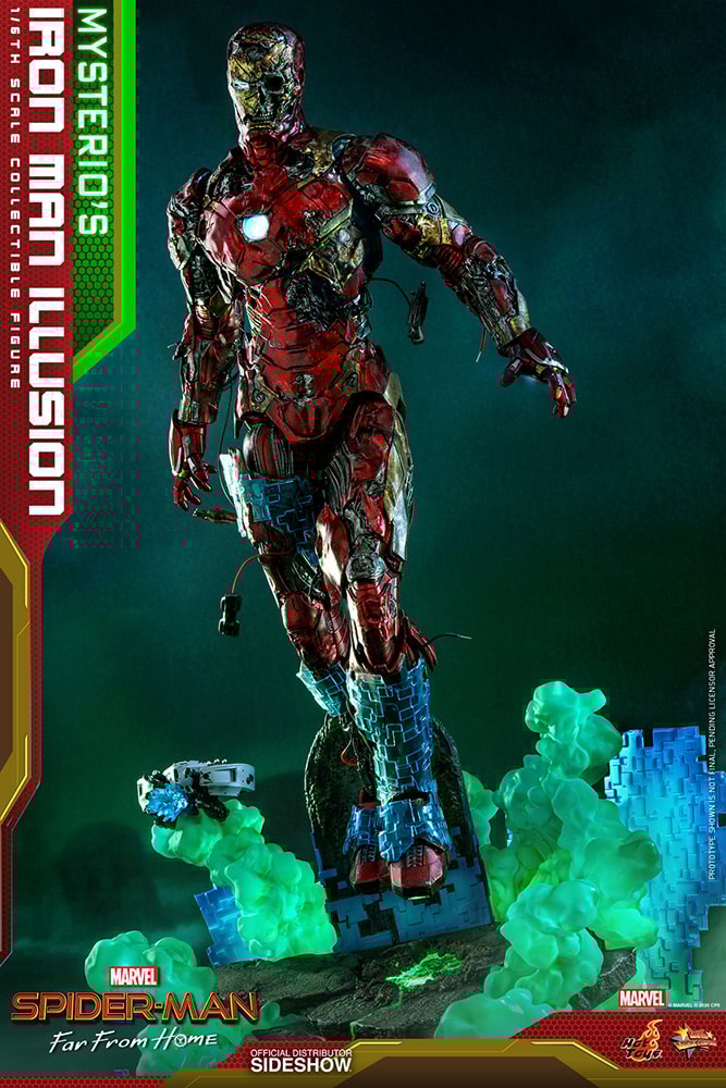 Marvel Mysterio's Iron Man Illusion Sixth Scale Figure  Collector Edition (Prototype Shown) View 3
