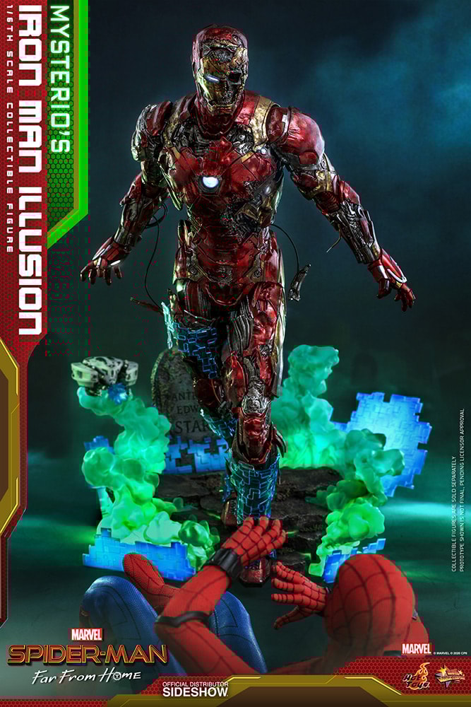 Marvel Mysterio's Iron Man Illusion Sixth Scale Figure  Collector Edition (Prototype Shown) View 4
