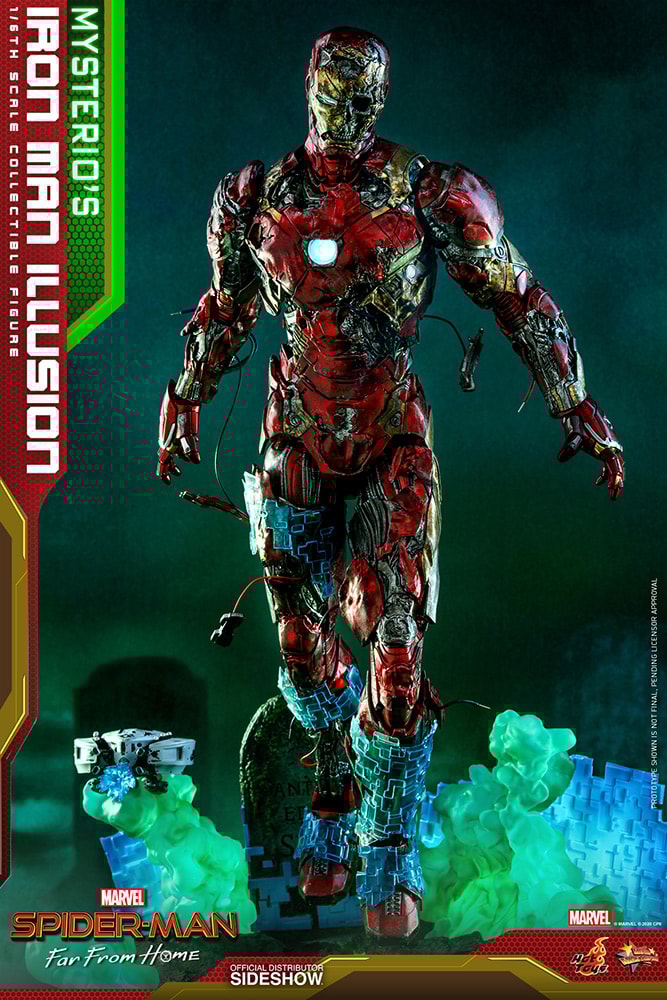 Marvel Mysterio's Iron Man Illusion Sixth Scale Figure  Collector Edition (Prototype Shown) View 8