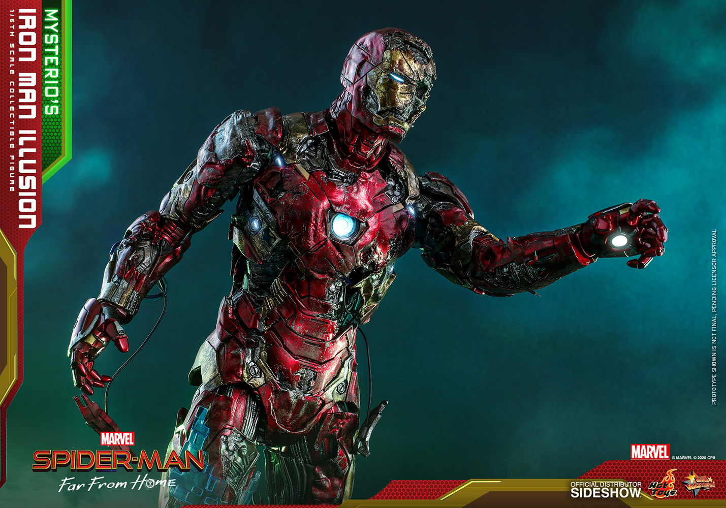 Mysterio's Iron Man Illusion Sixth Scale Figure by Hot Toys