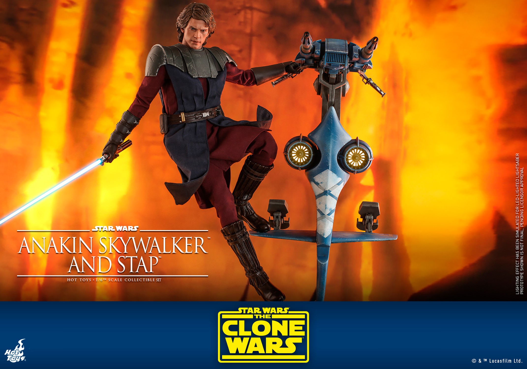 Anakin Skywalker and STAP Collector Edition (Prototype Shown) View 13