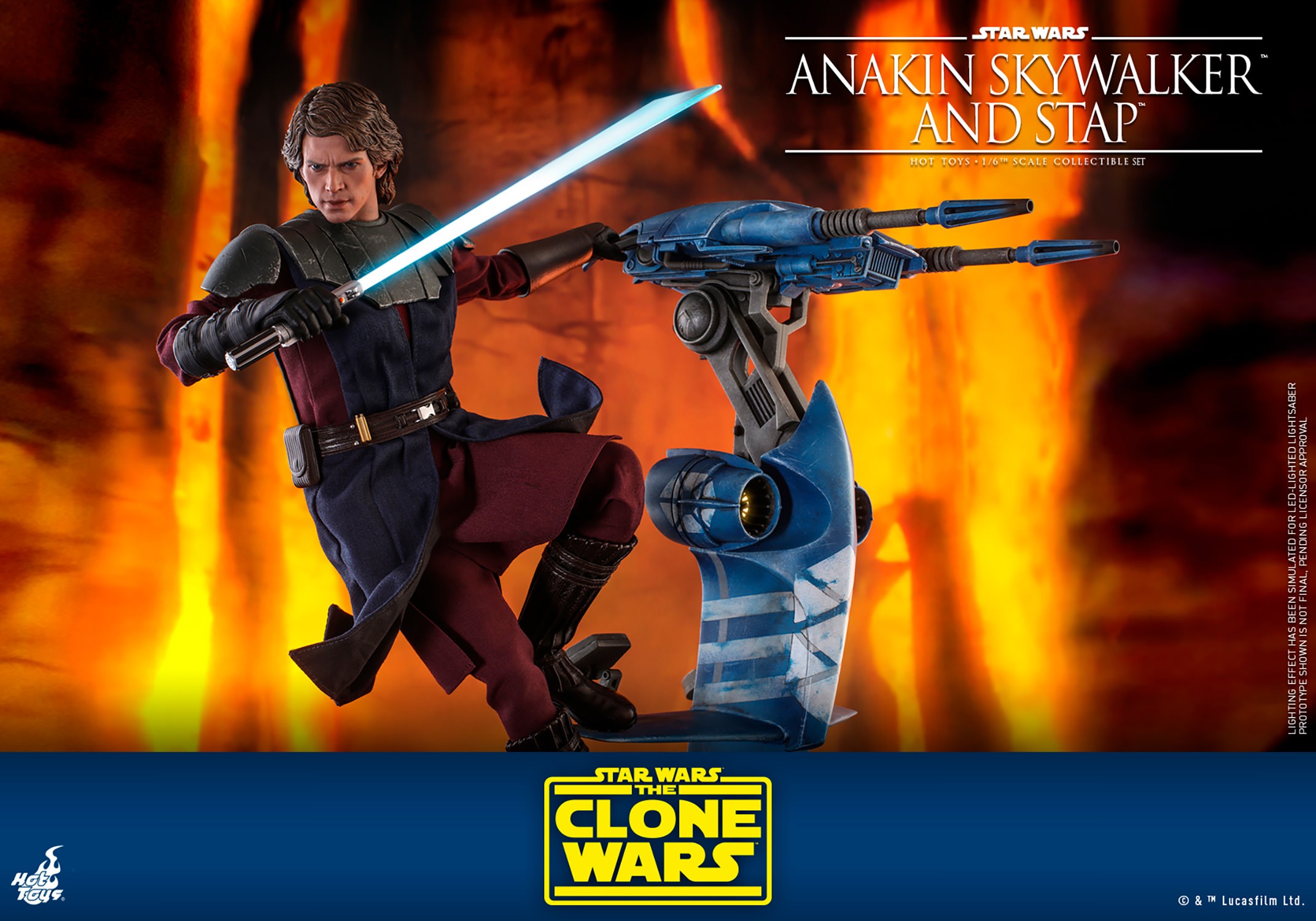 Anakin Skywalker and STAP Collector Edition (Prototype Shown) View 15