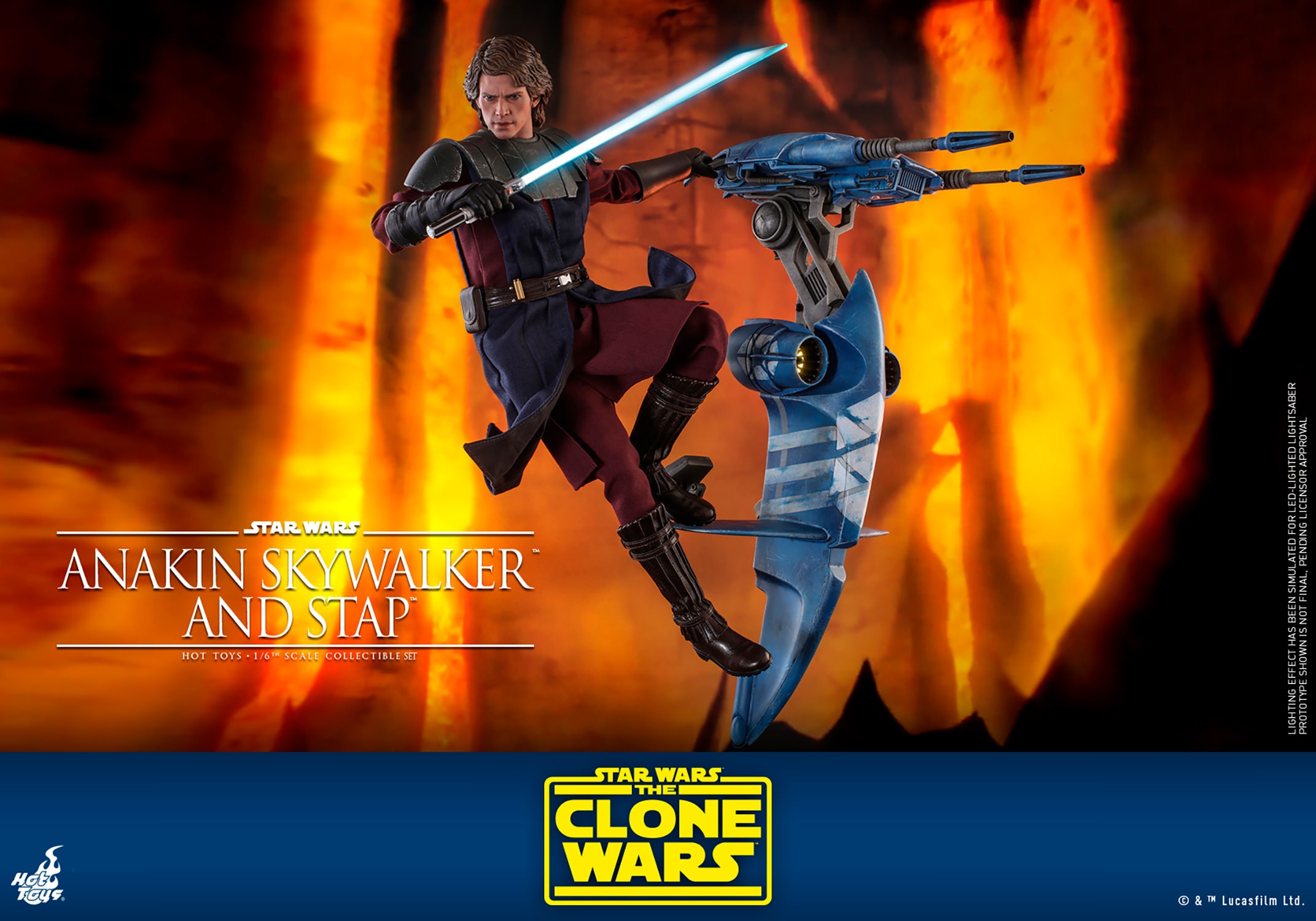 Anakin Skywalker and STAP (Special Edition) Exclusive Edition (Prototype Shown) View 12
