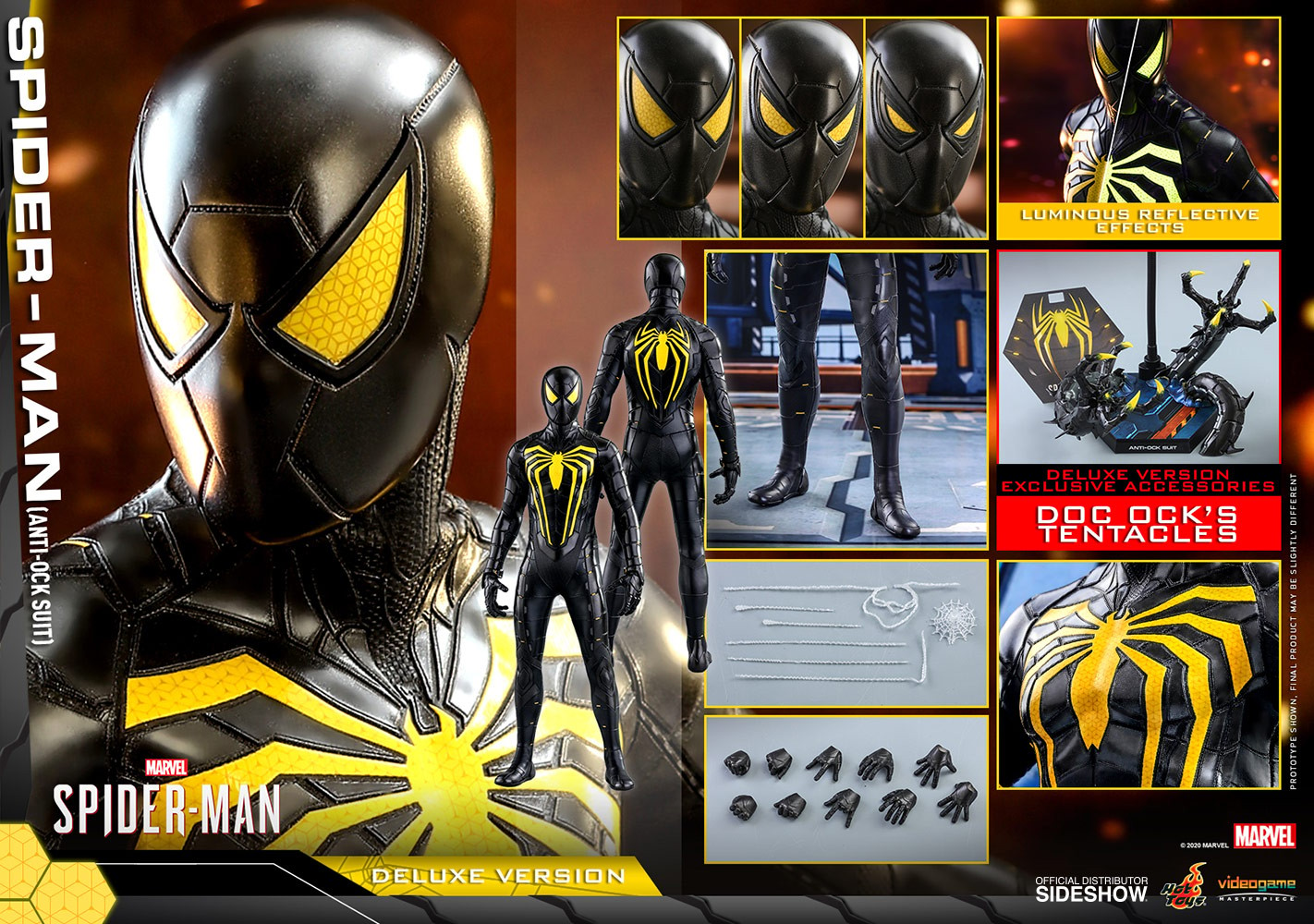 Spider-Man (Anti-Ock Suit) Deluxe (Prototype Shown) View 16