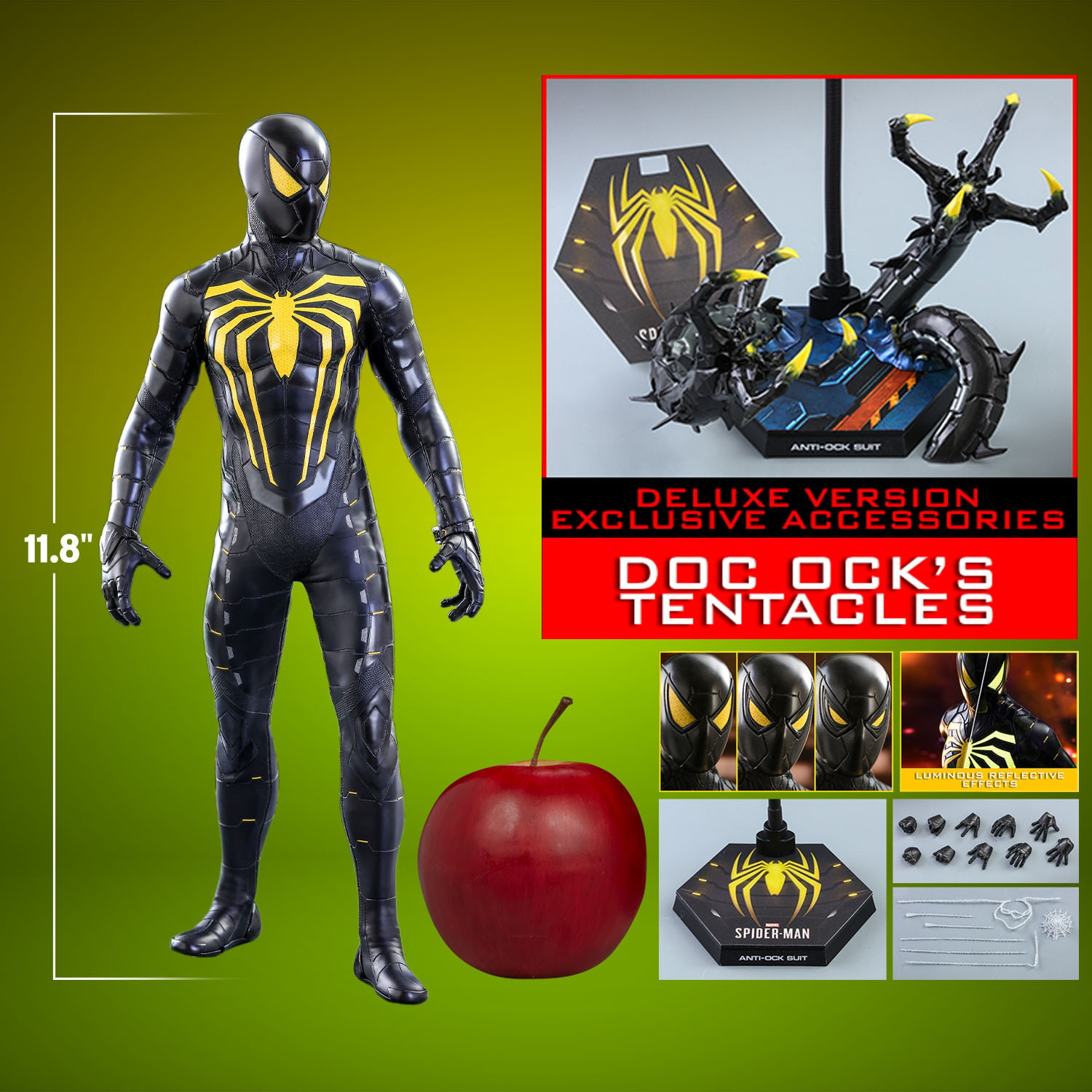 Spider-Man (Anti-Ock Suit) Deluxe (Prototype Shown) View 2