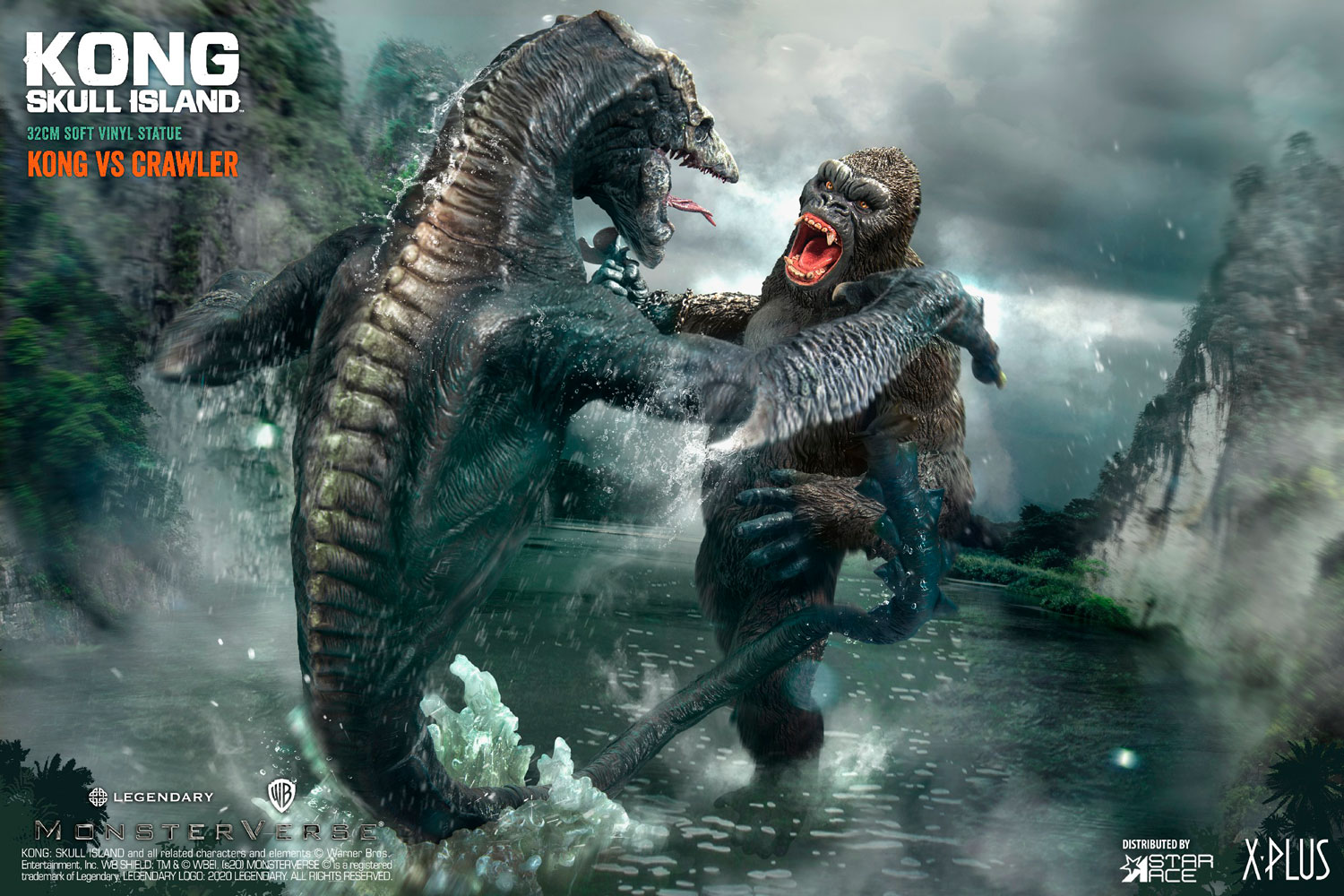 Kong VS Skullcrawler Deluxe- Prototype Shown
