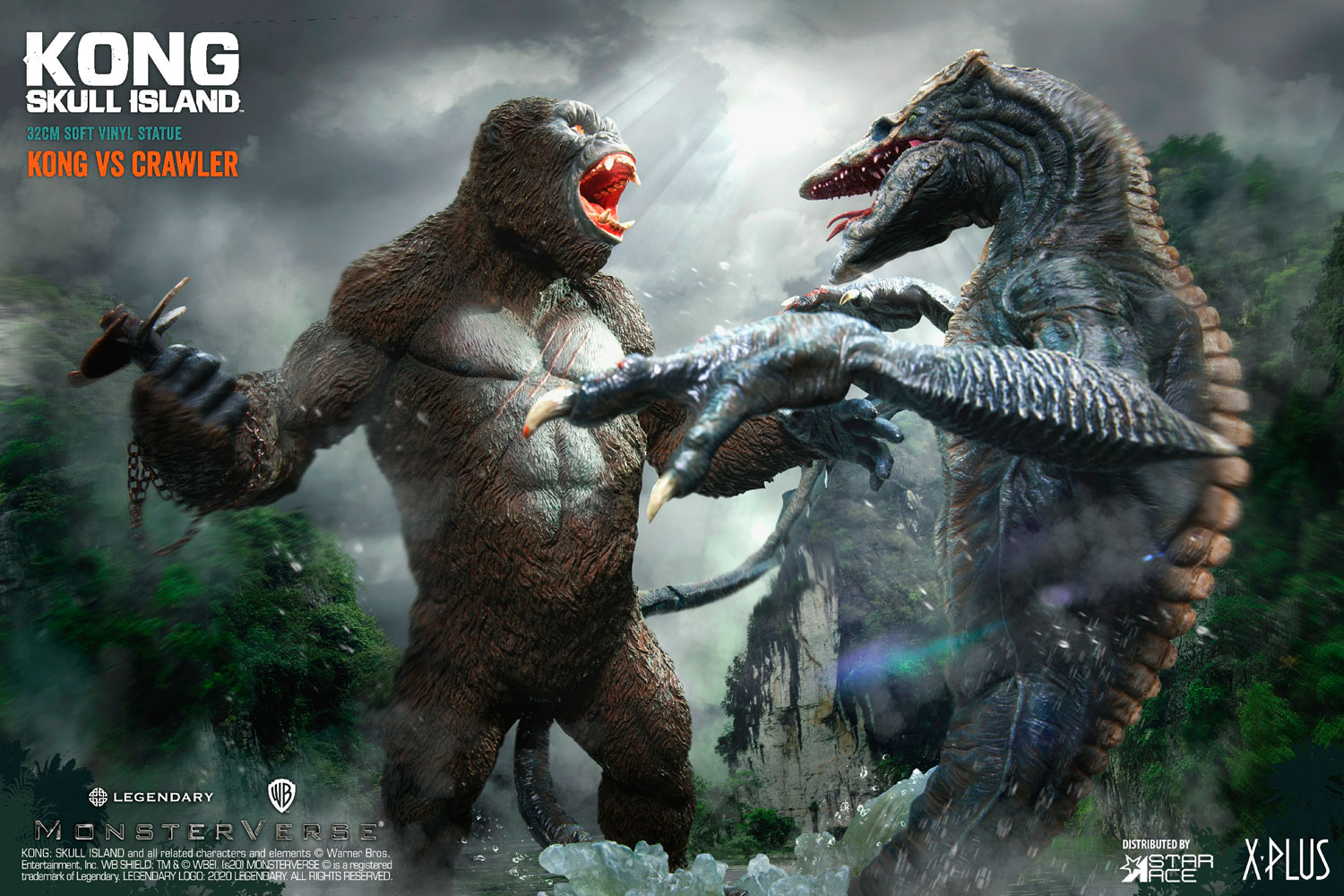 Kong VS Skullcrawler Deluxe- Prototype Shown