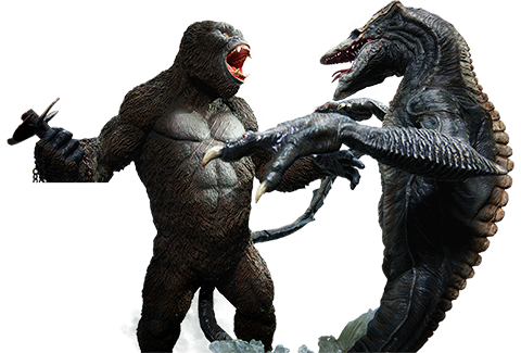 Kong VS Skullcrawler Deluxe- Prototype Shown