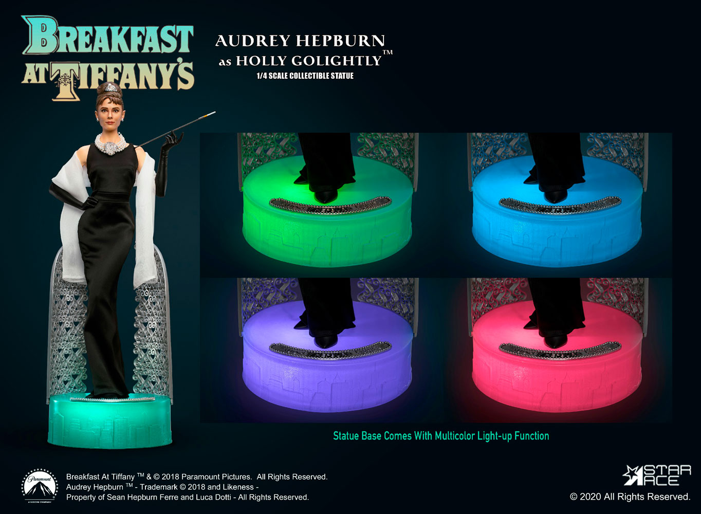Audrey Hepburn as Holly Golightly (Deluxe With Light) (Prototype Shown) View 23
