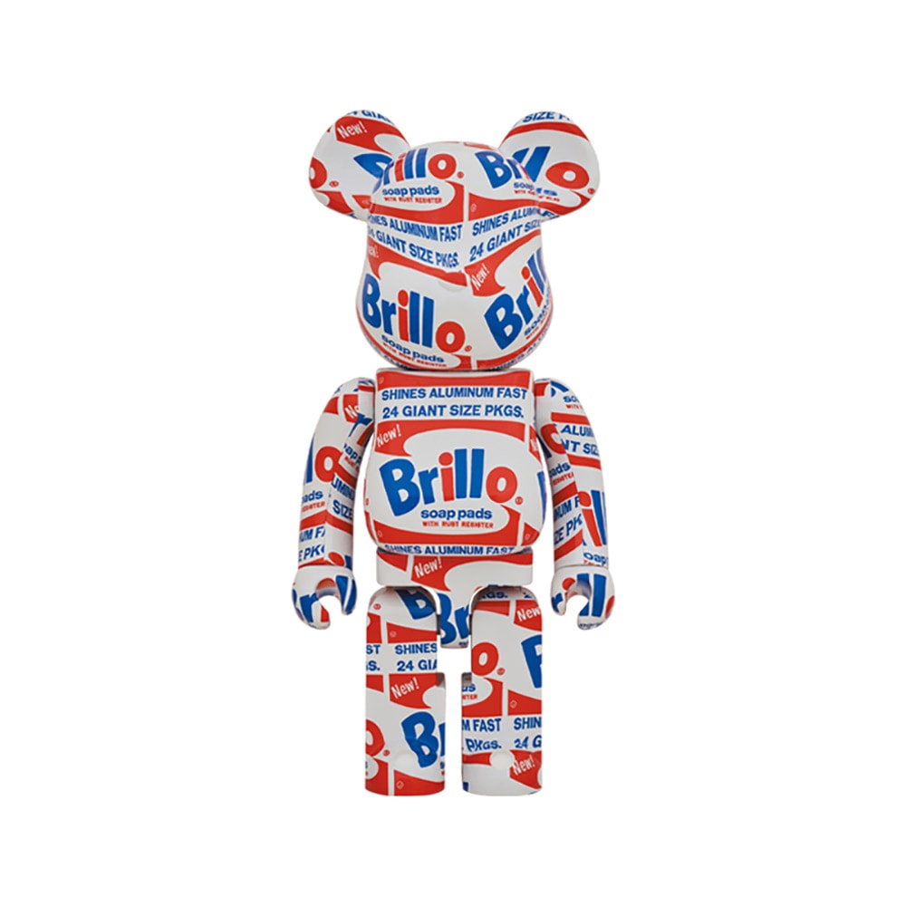 Be@rbrick Andy Warhol “Brillo” 1000% Collectible Figure by
