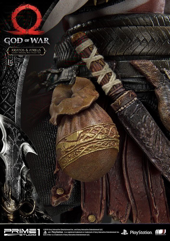Kratos & Atreus Ivaldi's Deadly Mist Armor Set Collector Edition (Prototype Shown) View 5