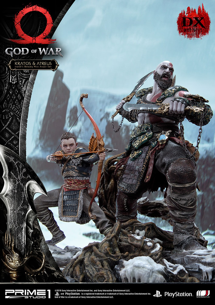 Kratos & Atreus Ivaldi's Deadly Mist Armor Set (Deluxe Version) (Prototype Shown) View 16