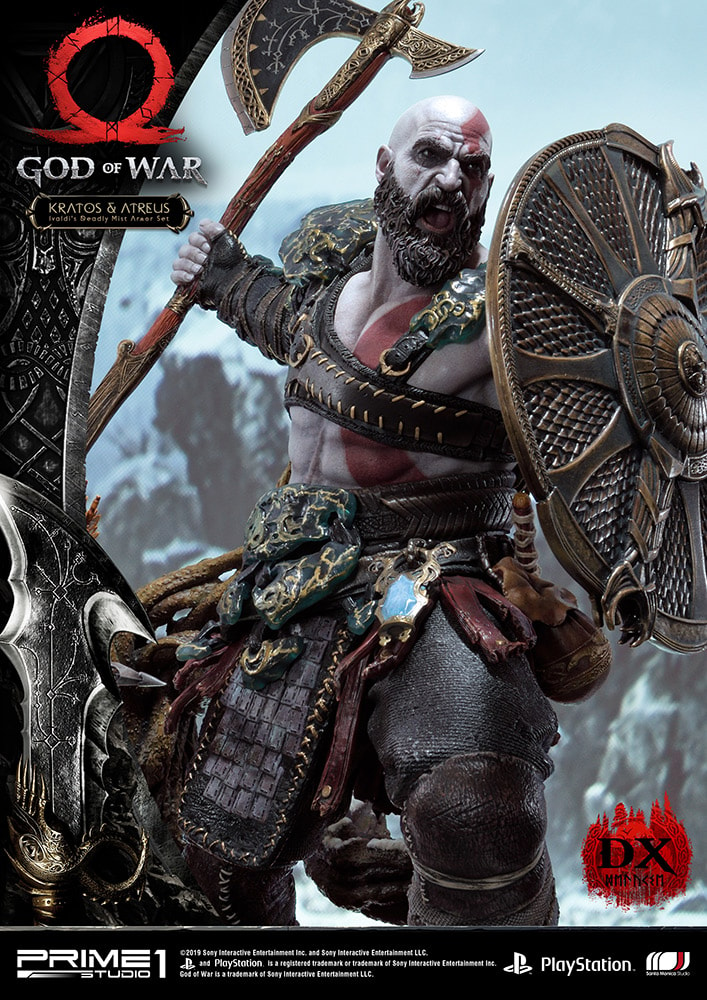 Kratos & Atreus Ivaldi's Deadly Mist Armor Set (Deluxe Version) (Prototype Shown) View 29