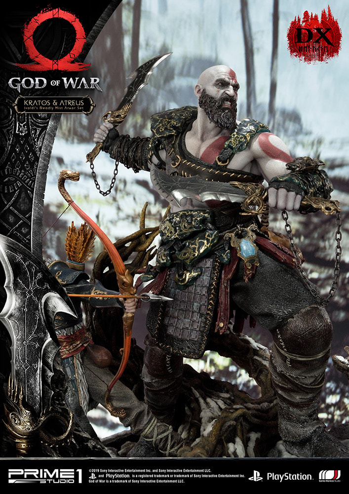 Kratos & Atreus Ivaldi's Deadly Mist Armor Set (Deluxe Version) (Prototype Shown) View 26