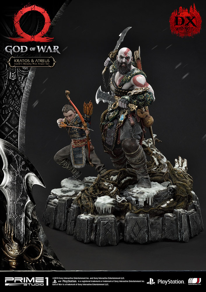 Kratos & Atreus Ivaldi's Deadly Mist Armor Set (Deluxe Version) (Prototype Shown) View 23