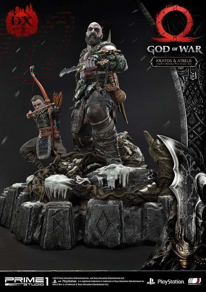 Kratos & Atreus Ivaldi's Deadly Mist Armor Set (Deluxe Version) (Prototype Shown) View 19