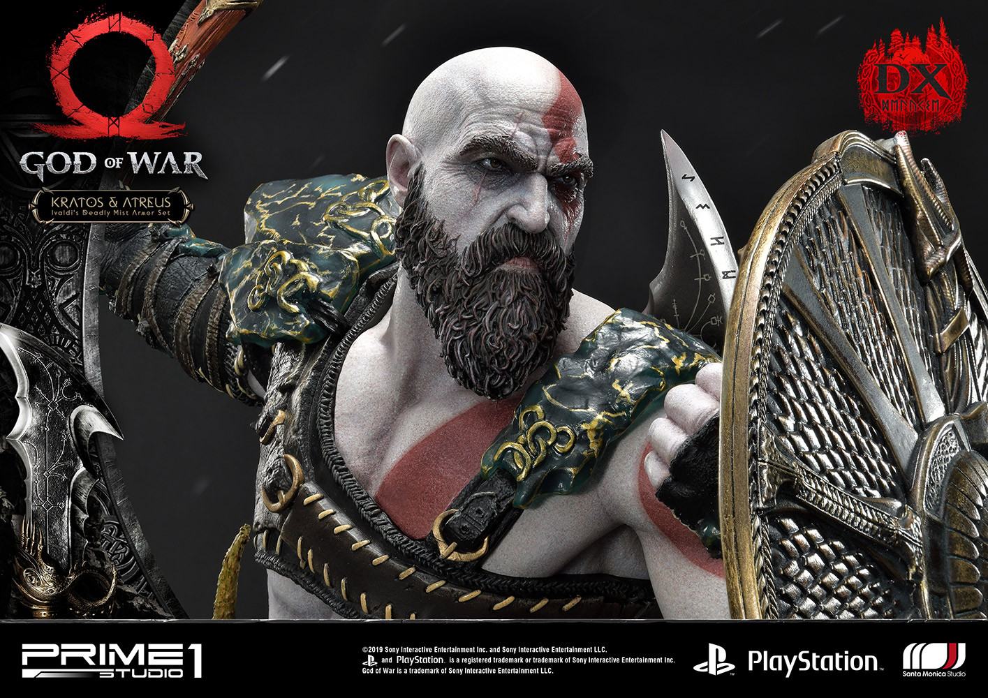 Kratos & Atreus Ivaldi's Deadly Mist Armor Set (Deluxe Version) (Prototype Shown) View 8