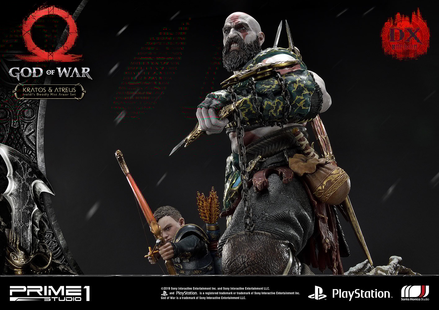 Kratos & Atreus Ivaldi's Deadly Mist Armor Set (Deluxe Version) (Prototype Shown) View 6