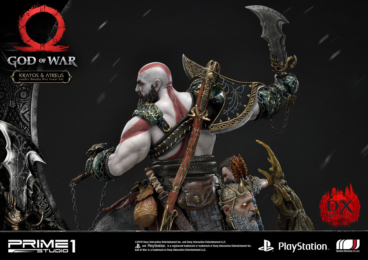 Kratos & Atreus Ivaldi's Deadly Mist Armor Set (Deluxe Version) (Prototype Shown) View 5
