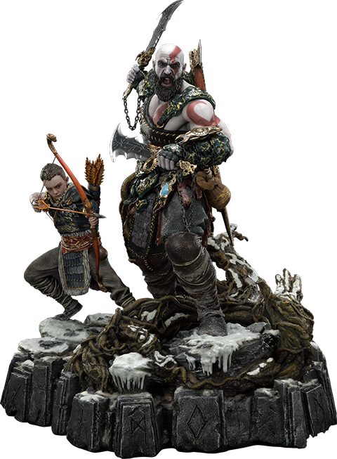Kratos & Atreus Ivaldi's Deadly Mist Armor Set (Deluxe Version) (Prototype Shown) View 31