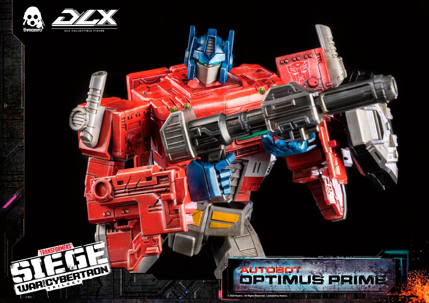 Optimus Prime DLX Collectible Figure by Threezero | Sideshow