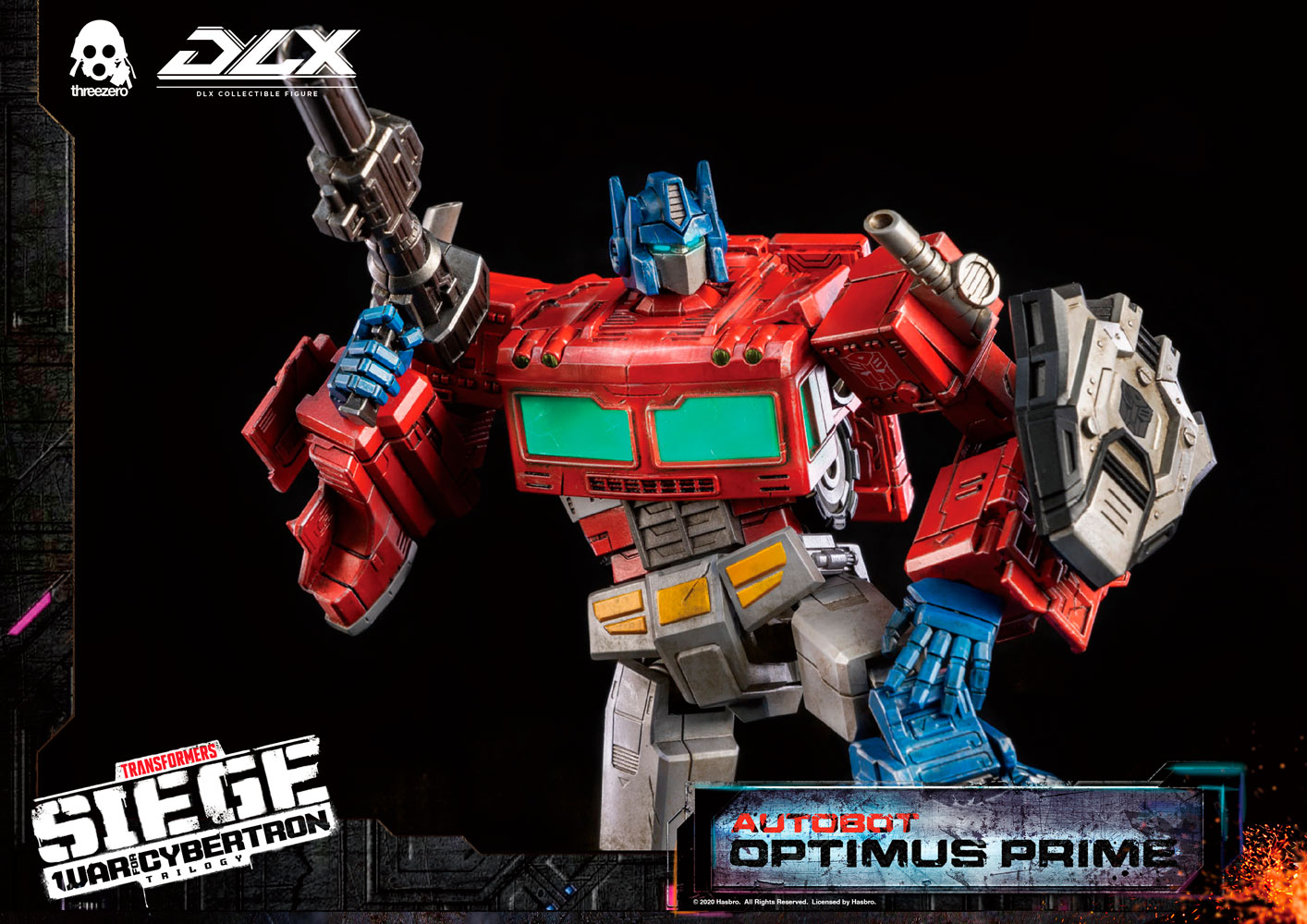 Optimus Prime DLX Collectible Figure by Threezero | Sideshow