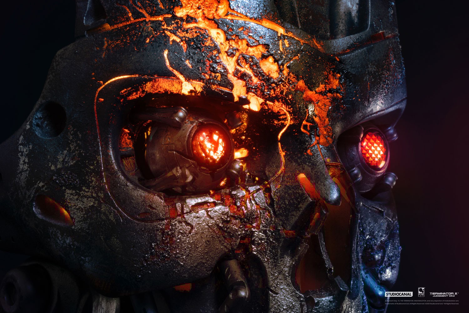 T-800 Battle Damaged Art Mask