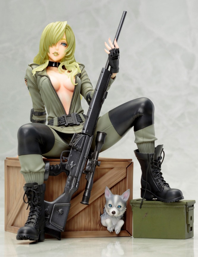 Metal Gear Solid Sniper Wolf Bishoujo Statues  (Prototype Shown) View 1
